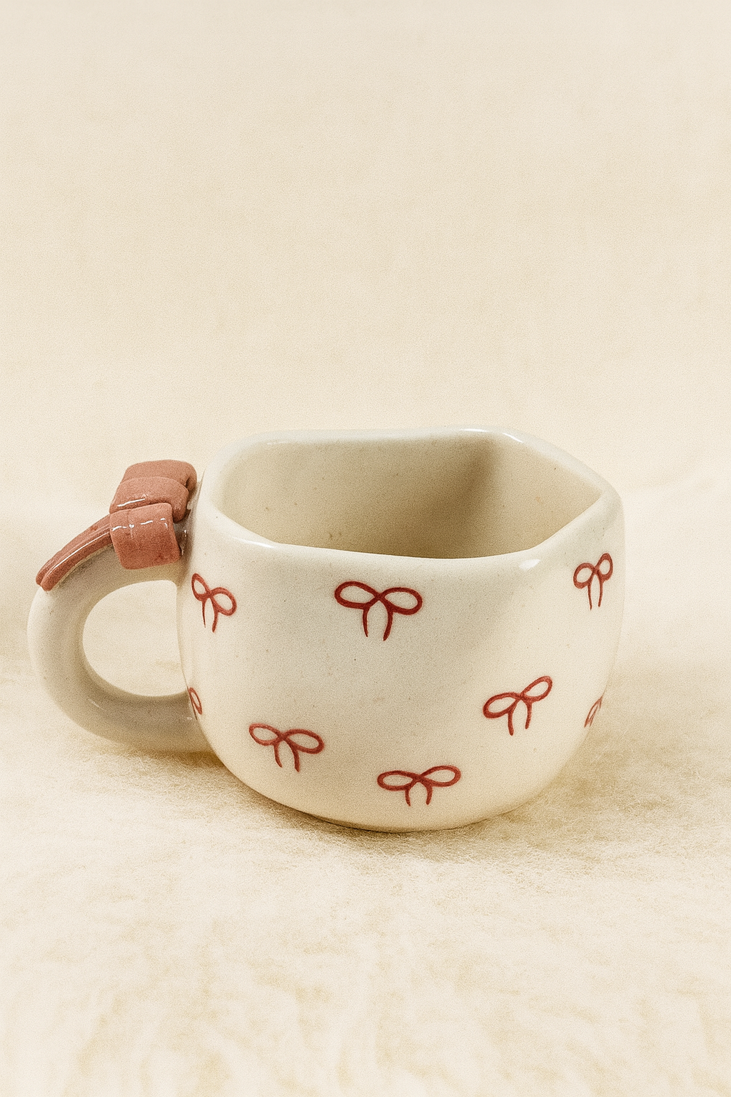 Bow Bliss Ceramic Mug π (250ml)