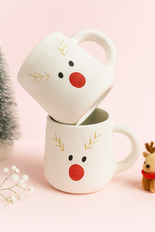 Winter Reindeer Cheer Mug⛄️ (300ml)