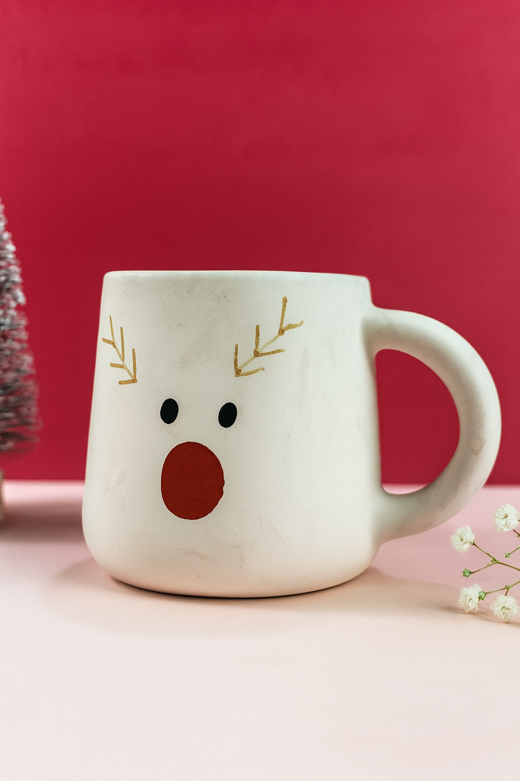 Winter Reindeer Cheer Mug⛄️ (300ml)