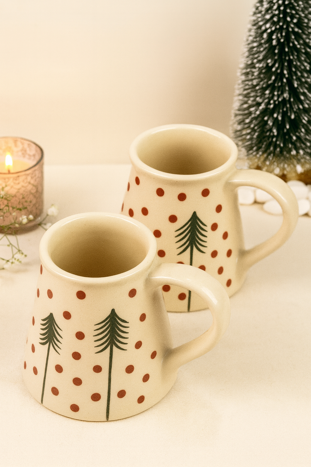 Jolly Pinewoods Christmas Mug🎄