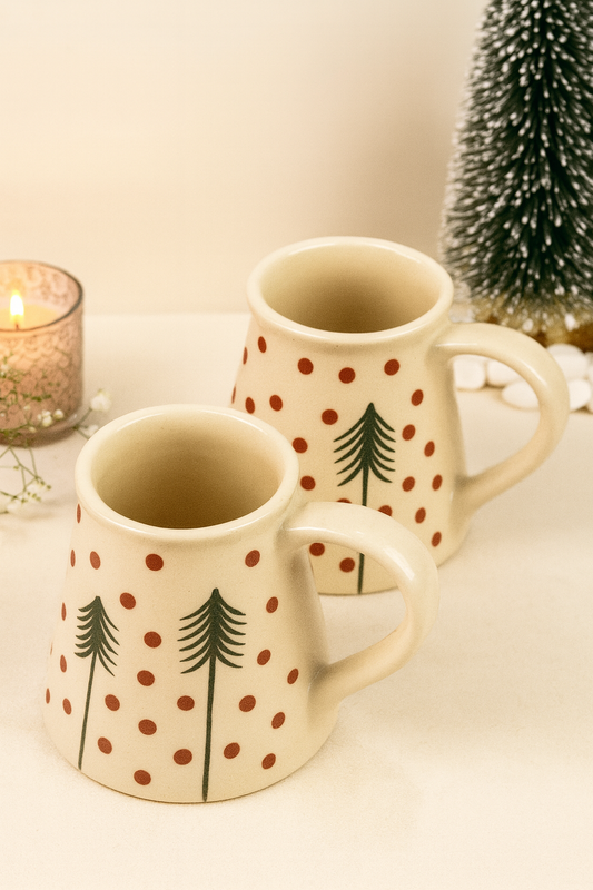 Jolly Pinewoods Christmas Mug🎄