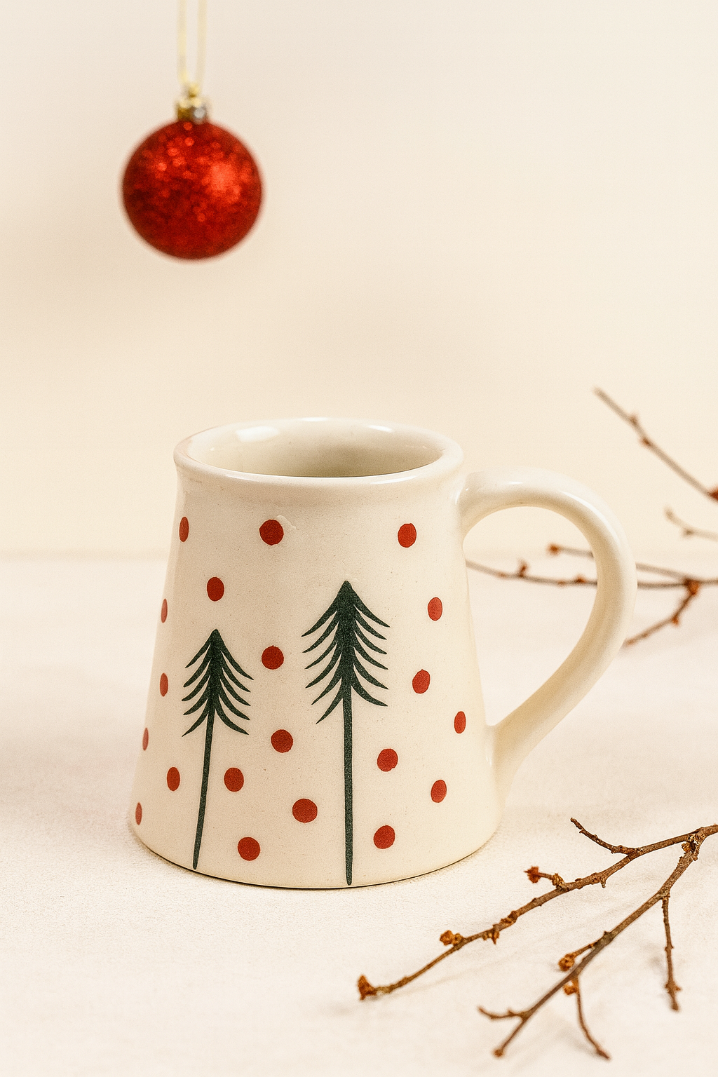 Jolly Pinewoods Christmas Mug🎄