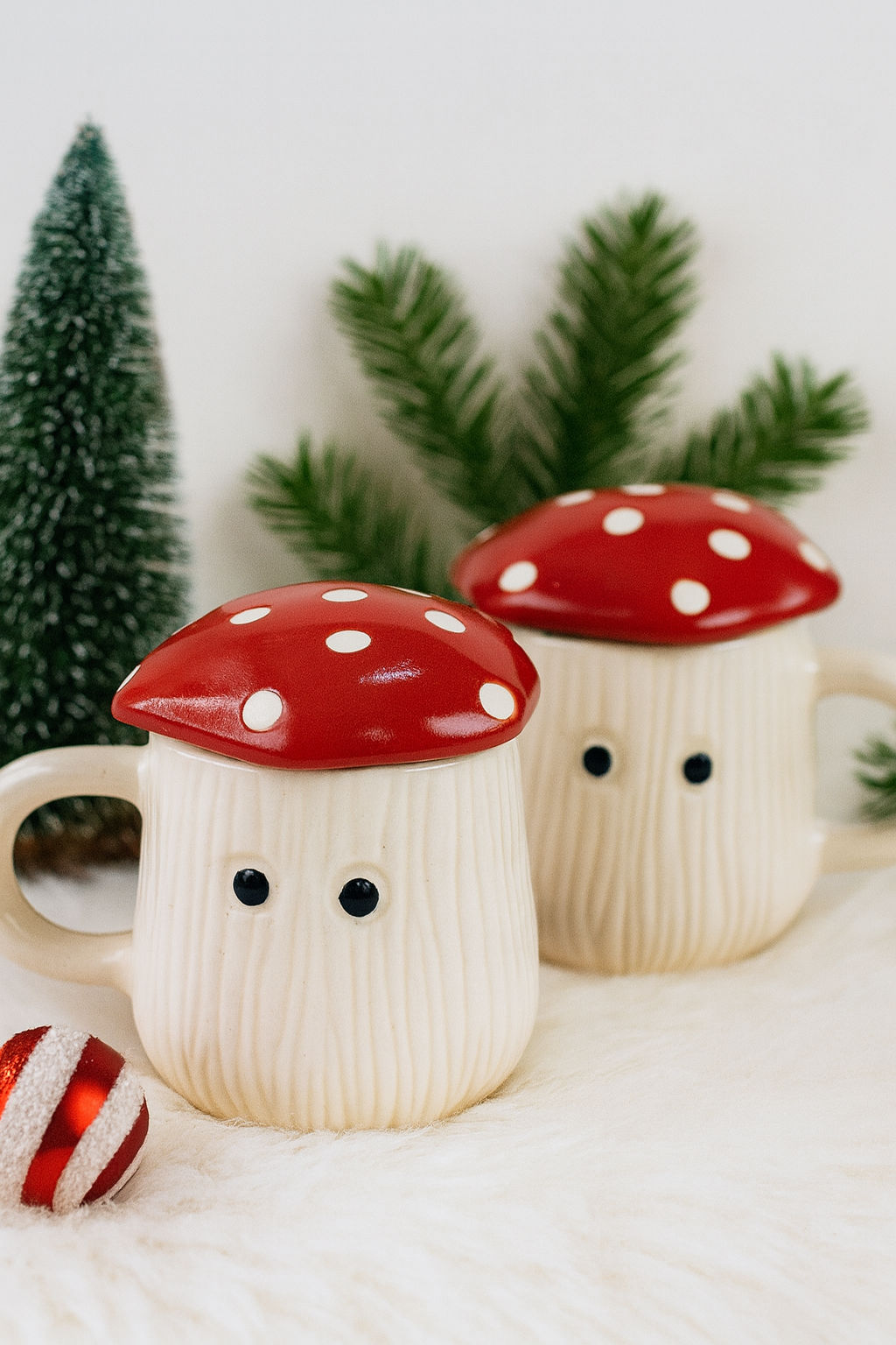 Mushroom Holiday Mug 🍄 (300ml)